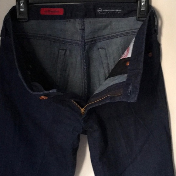 AG Adriano Goldschmied 'The Premiere' Straight Skinny Jeans in a Dark Wash (27R) - Picture 5 of 11